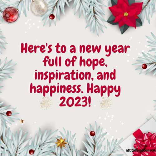 2023 happy new year status image