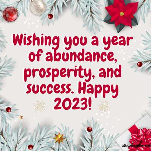 2023 happy new year status image