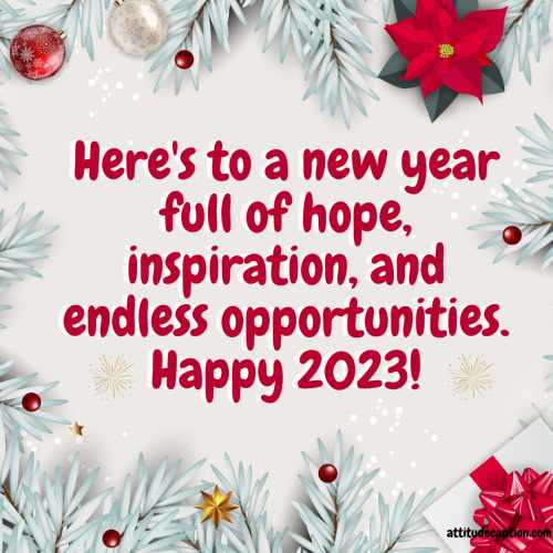 2023 happy new year status image