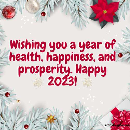 2023 happy new year status image