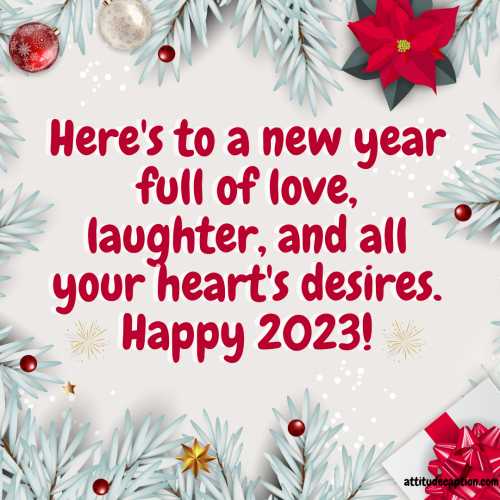 happy new year status for family