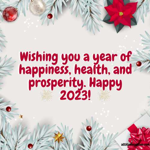 happy new year status for family