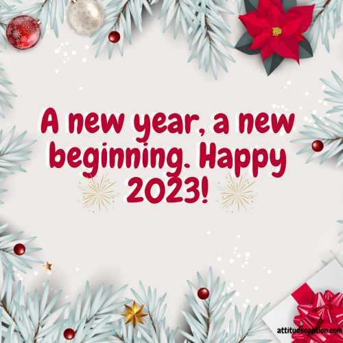 2023 happy new year status image