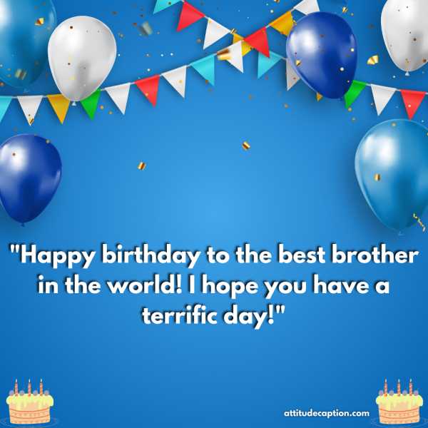 happy birthday wishes for someone special brother