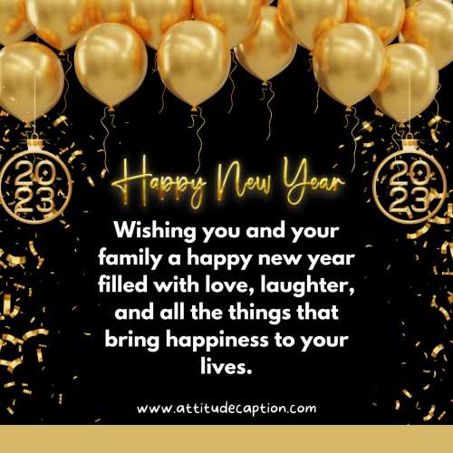 happy new year 2023 wishes in english lines for whatsapp