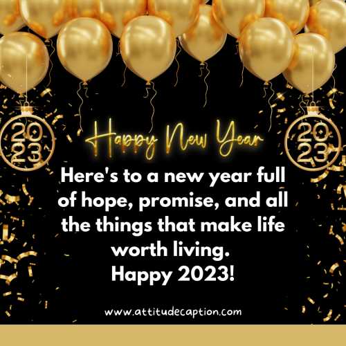 happy new year 2023 wishes photo