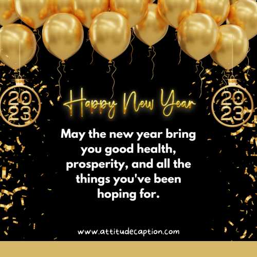 happy new year wishes 2023 lines in english