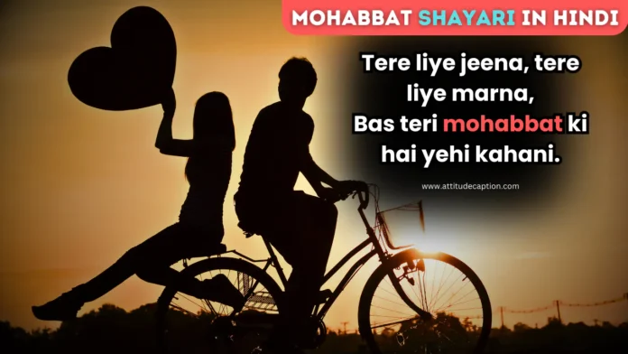 Mohabbat Shayari in Hindi Mohabbat Shayari in Hindi